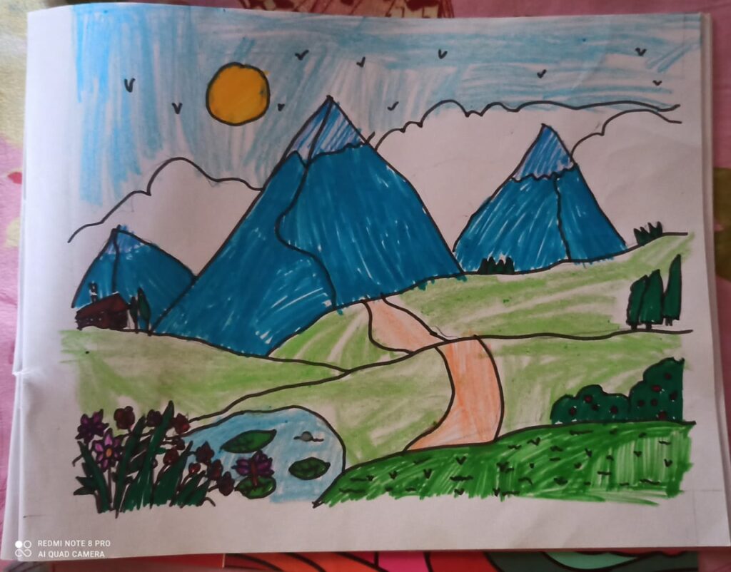 Janmaitri Drwng2_1st Edn_आद्या मिश्रा, कक्षा ३, सिटी मोंटेसरी स्कूल, लखनऊ